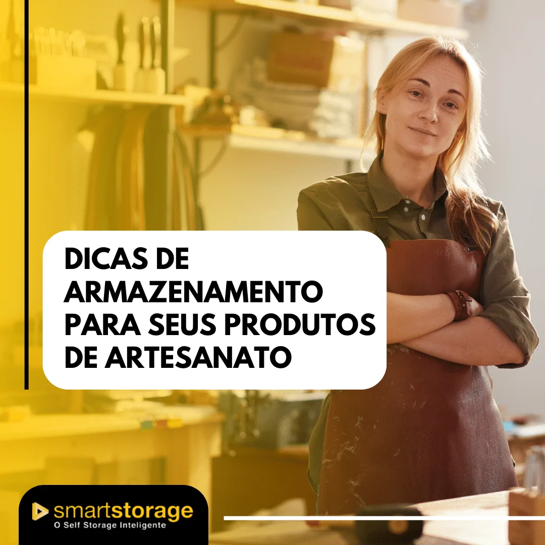 As 5 dicas de armazenamento para seus produtos de artesanato